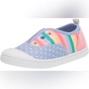 Western Chief Jetty Summertime Rainbow Slip On Sneaker Girls Size 2